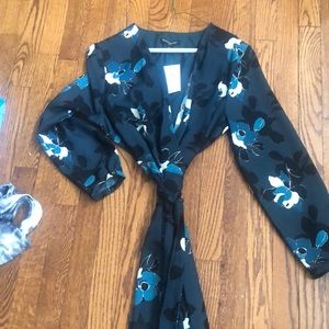 Banana Republic Faux Wrap Career Dress